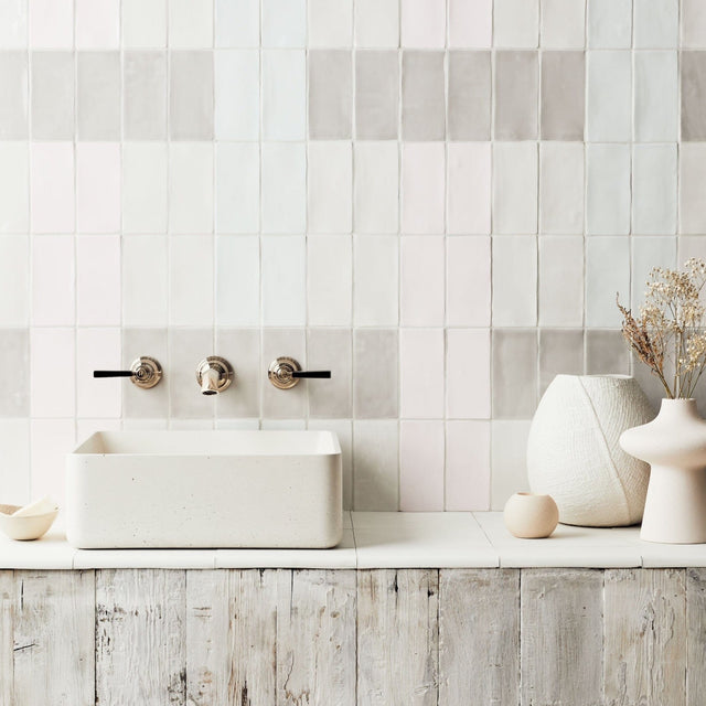 Little Greene Chemise Glazed Rectangle Tile | Tiles - Handmade | Bert & May